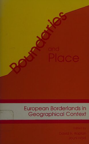 ﻿مرزها و مکان: مناطق مرزی اروپایی در زمینه جغرافیایی