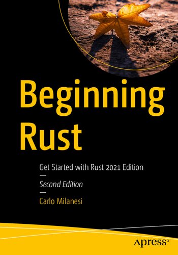 ﻿Beginning Rust: با Rust 2021 Edition شروع کنید