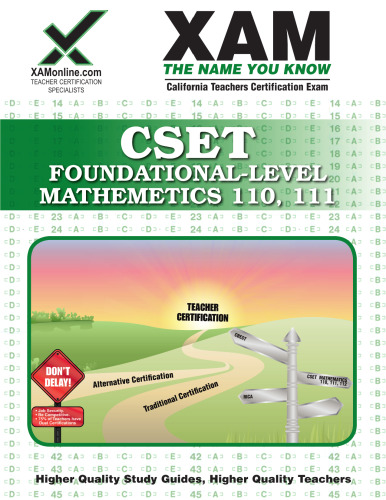 ﻿ریاضیات سطح پایه CSET 110، 111 (XAM CSET)