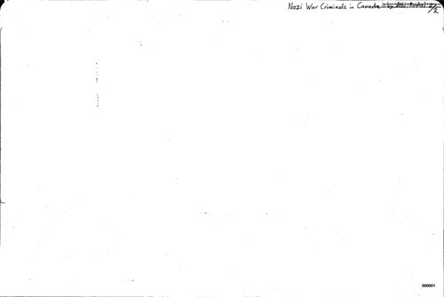 ﻿جنایتکاران جنگی نازی در کانادا: موقعیت تاریخی و سیاست گذاری از دهه 1940 تا کنون