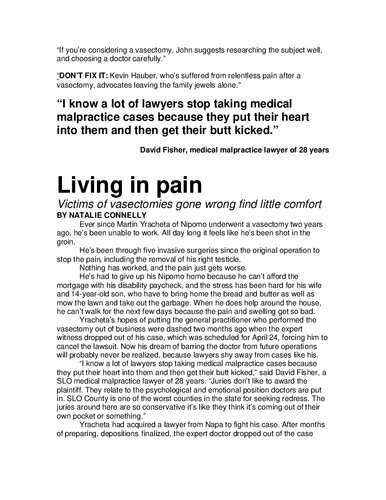 ﻿وازکتومی - اگر کار می کند، آن را تعمیر نکنید: آنچه هر مرد باید قبل از انجام وازکتومی بداند