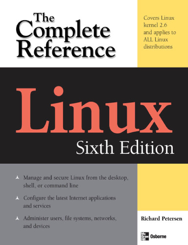 Linux: The Complete Reference، Sixth Edition (سری کامل مرجع)
