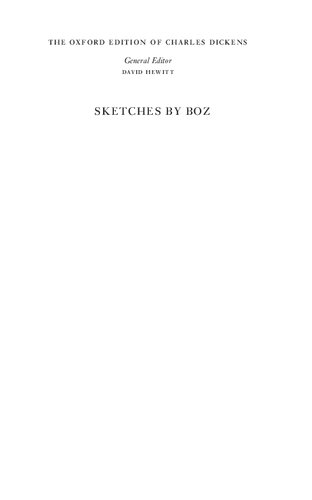 ﻿نسخه آکسفورد از طرح های چارلز دیکنز توسط بوز