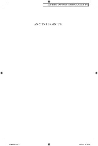 ﻿سامنیوم باستانی: استقرار، فرهنگ و هویت بین تاریخ و باستان شناسی