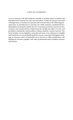 قوانین گورنسی