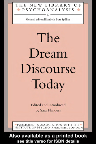 گفتمان رویا امروز (کتابخانه جدید روانکاوی ؛ 17)