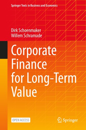 ﻿تامین مالی شرکتی برای ارزش بلندمدت