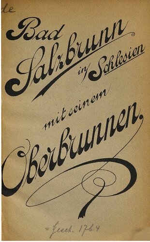 ﻿Bad Salzbrunn در سیلسیا با فواره بالایی آن