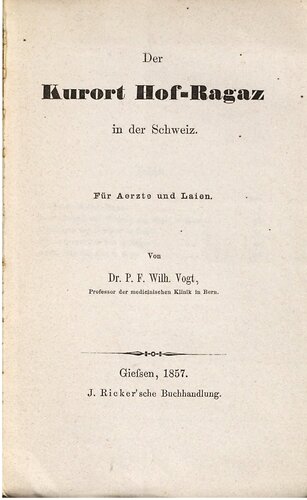 ﻿استراحتگاه بهداشتی هوف راگاز در سوئیس