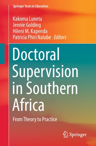 ﻿نظارت دکتری در آفریقای جنوبی: از تئوری تا عمل (متون اسپرینگر در آموزش)