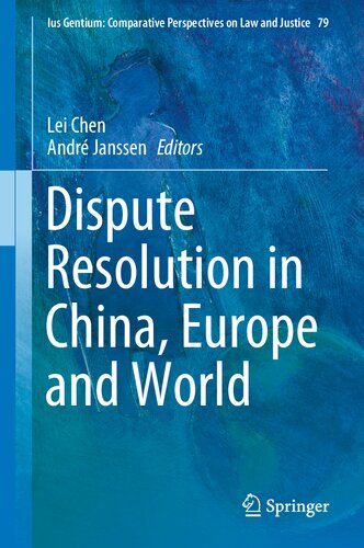 ﻿حل و فصل اختلافات در چین، اروپا و جهان (Ius Gentium: Perspective Comparative on Law and Justice, 79)