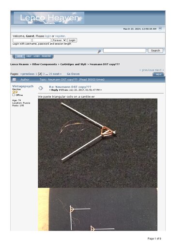 ﻿طرح های کارتریج DIY Neumann DST 62 Tsar