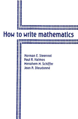 ﻿نحوه نوشتن ریاضیات