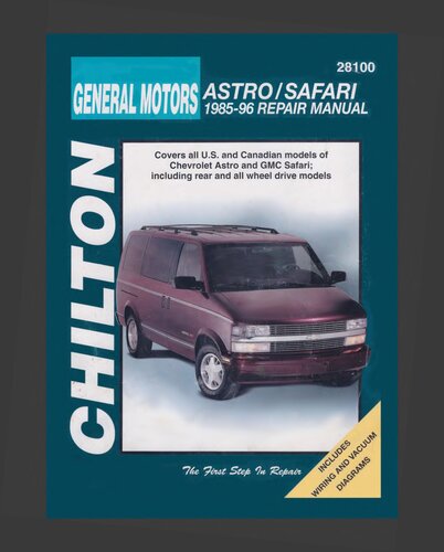 ﻿راهنمای تعمیرات Chilton GM Astro-Safari 1985-96