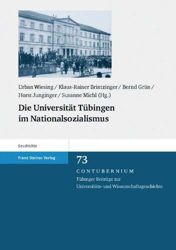 ﻿دانشگاه توبینگن تحت ناسیونال سوسیالیسم