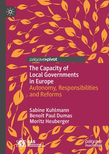 ﻿ظرفیت دولت های محلی در اروپا: خودمختاری، مسئولیت ها و اصلاحات (حکومت و مدیریت عمومی)