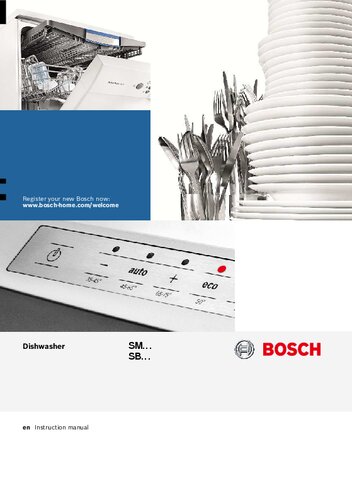 ﻿HDSD Máy Rửa Bát Bosch