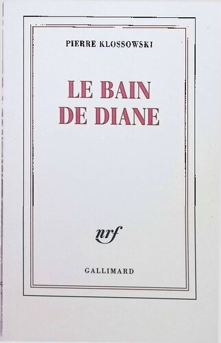 Le bain de Diane