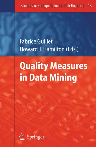 ﻿معیارهای کیفیت در داده کاوی (مطالعات در هوش محاسباتی، 43)
