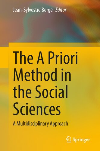 ﻿روش پیشینی در علوم اجتماعی: رویکردی چند رشته ای