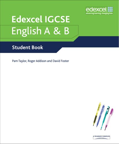 ﻿Edexcel International GCSE English A
