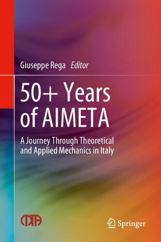 ﻿50 سال AIMETA: سفری از طریق مکانیک نظری و کاربردی در ایتالیا