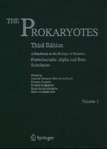 ﻿پروکاریوت ها، جلد. 5: پروتئوباکتری ها: زیر کلاس های آلفا و بتا