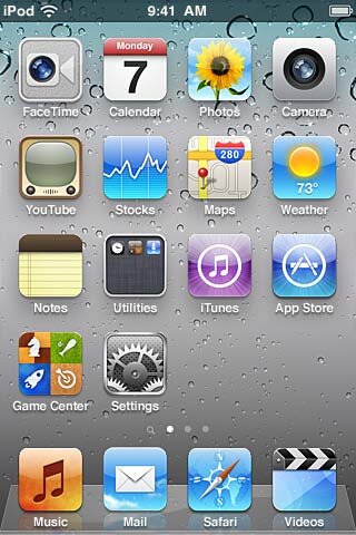 ﻿راهنمای کاربر iPod touch iOS 4
