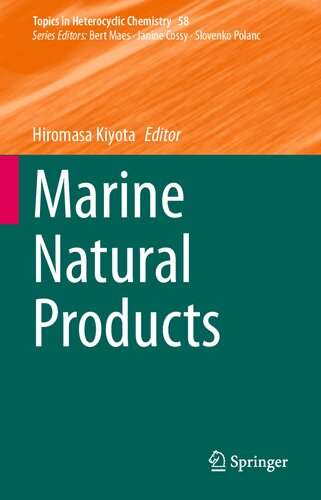 ﻿محصولات طبیعی دریایی (موضوعات شیمی هتروسیکلیک، 58)