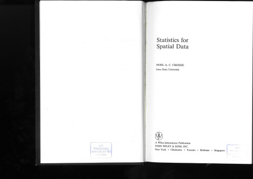 آمار برای داده های فضایی