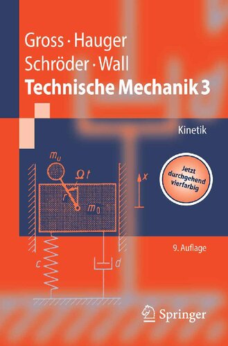Technische Mechanik: Band 3: Kinetik (Springer-Lehrbuch) (German Edition)