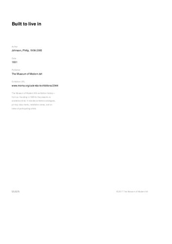 ﻿ساخته شده برای زندگی کردن