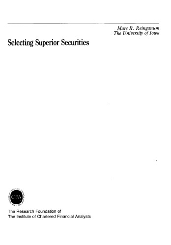 ﻿انتخاب اوراق بهادار برتر