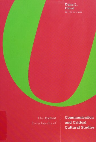 ﻿دایره المعارف ارتباطات و مطالعات فرهنگی انتقادی آکسفورد