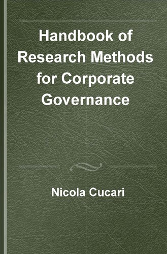 ﻿راهنمای روش های تحقیق برای حاکمیت شرکتی