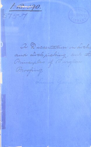 ﻿پایان نامه در مورد قفل و قفل گیری و اصول ضد سرقت