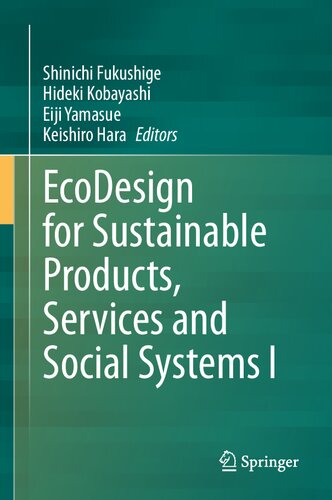 ﻿EcoDesign برای محصولات، خدمات و سیستم های اجتماعی پایدار I