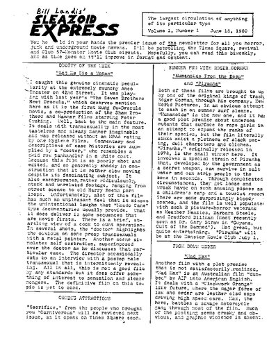 ﻿Sleazoid Express