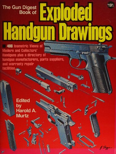 ﻿کتاب خلاصه تفنگ از نقاشی های تفنگ دستی منفجر شده