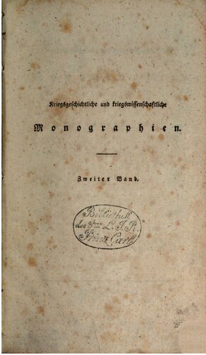 ﻿مونوگرافی هایی در مورد تاریخ جنگ و علوم جنگ از دوران مدرن از سال 1792