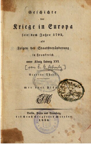 ﻿تاریخچه جنگ های اروپا از سال 1792، در نتیجه تغییر دولت در فرانسه در زمان پادشاه لوئیس شانزدهم.