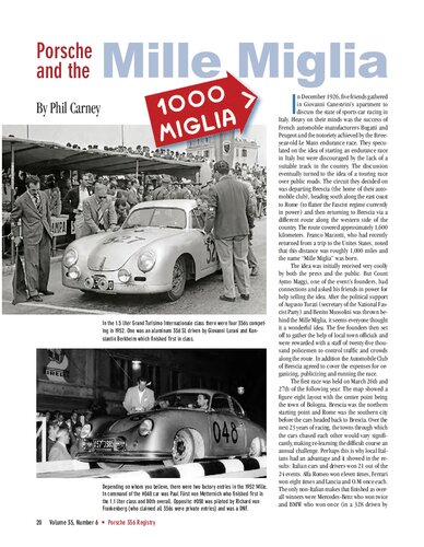 ﻿رجیستری Mille Miglia porsche 356