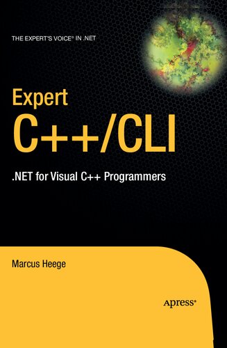 ﻿Expert Visual C /CLI: .NET برای برنامه نویسان Visual C (صدای متخصص در دات نت)