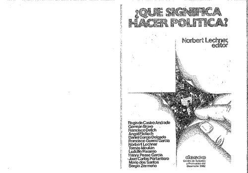 ﻿فضاها و زمان های سیاسی جدید در تجربه کنونی پرو