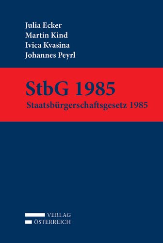 ﻿STBG 1985: قانون شهروندی 1985
