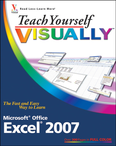 ﻿خود را بصری آموزش دهید VISUALLY Excel 2007