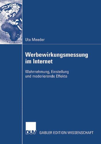 ﻿اندازه گیری تبلیغات در اینترنت: ادراک ، نگرش و اثرات تعدیل کننده