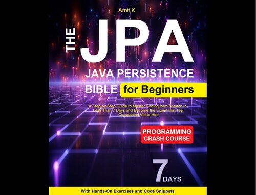 ﻿JPA ( Java Persistence API ) برای مبتدیان: راهنمای گام به گام شما برای مبتدیان برای یادگیری چارچوب JPA
