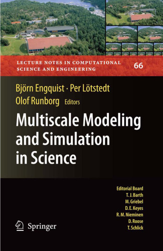 مدل سازی و شبیه سازی چند مقیاس در علم (یادداشت های سخنرانی در علوم محاسباتی و مهندسی)
