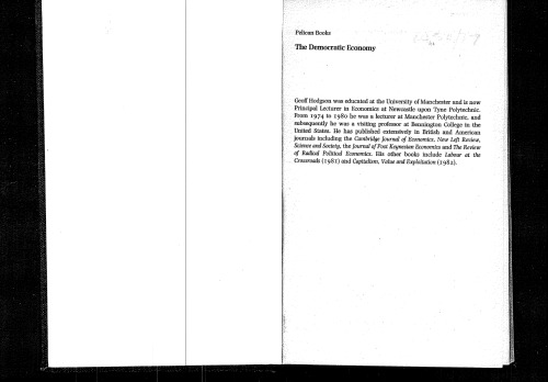 ﻿اقتصاد دموکراتیک (پلیکان)